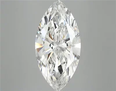 6.14ct F VS1 Rare Carat Ideal Cut Marquise Lab Grown Diamond