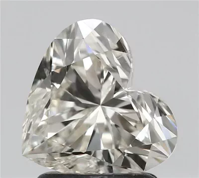 1.70ct K SI1 Rare Carat Ideal Cut Heart Diamond