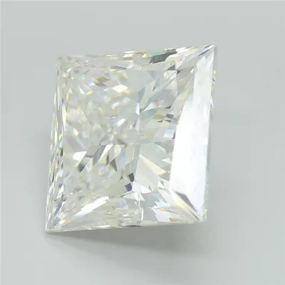 5.06ct F VS1 Rare Carat Ideal Cut Princess Lab Grown Diamond