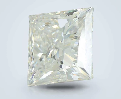 5.06ct F VS1 Rare Carat Ideal Cut Princess Lab Grown Diamond
