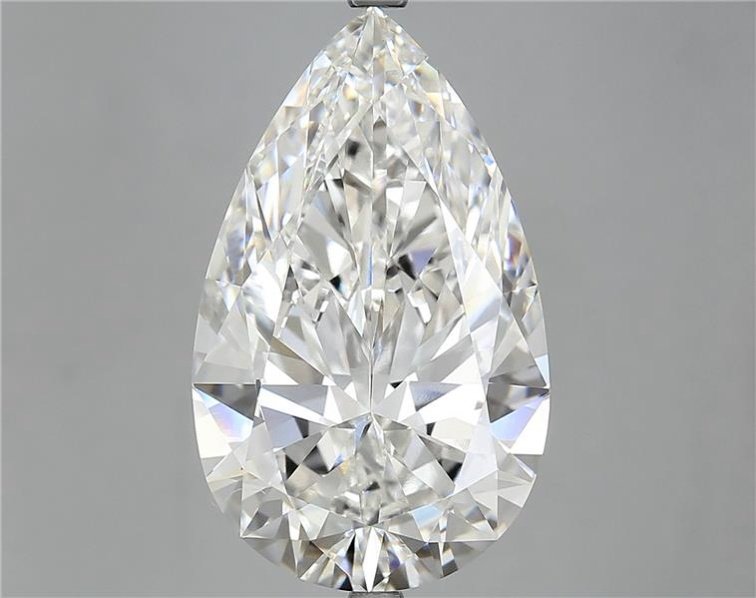 10.35ct F VVS2 Rare Carat Ideal Cut Pear Lab Grown Diamond