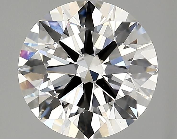 2.27ct D VS2 Rare Carat Ideal Cut Round Lab Grown Diamond