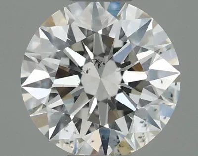 0.52ct I SI1 Rare Carat Ideal Cut Round Diamond