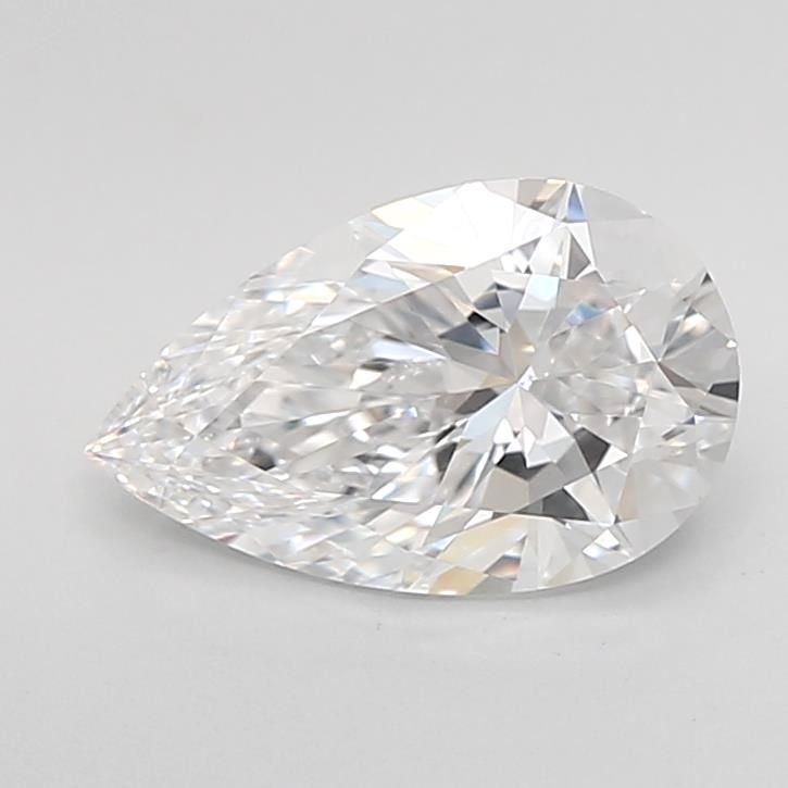 1.52ct D VVS2 Rare Carat Ideal Cut Pear Lab Grown Diamond