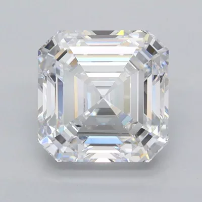 2.07ct D VVS1 Rare Carat Ideal Cut Asscher Lab Grown Diamond
