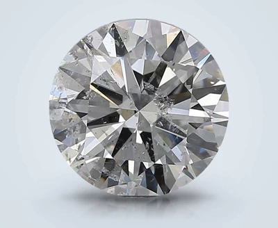 2.93ct H SI2 Rare Carat Ideal Cut Round Diamond