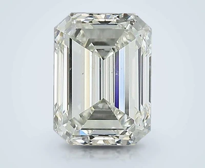 1.20ct K SI1 Rare Carat Ideal Cut Emerald Diamond