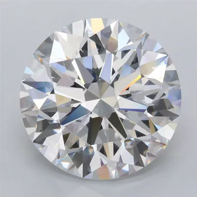 7.26ct D FL Rare Carat Ideal Cut Round Lab Grown Diamond