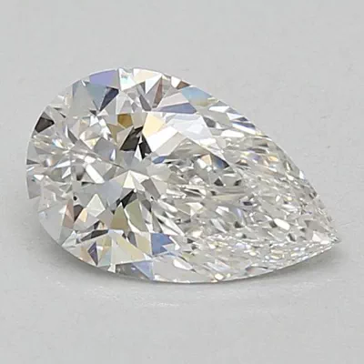 1.09ct D VS1 Rare Carat Ideal Cut Pear Lab Grown Diamond