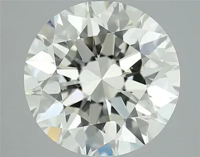 4.01ct J VS2 Rare Carat Ideal Cut Round Diamond