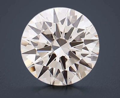1.51ct K VS2 Rare Carat Ideal Cut Round Lab Grown Diamond