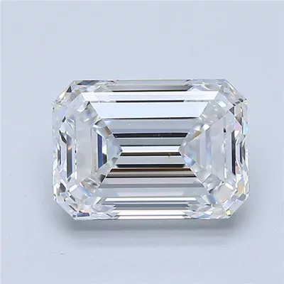 2.50ct D VS1 Rare Carat Ideal Cut Emerald Diamond