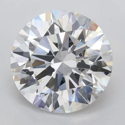 3.50ct E VVS1 Excellent Cut Round Lab Grown Diamond
