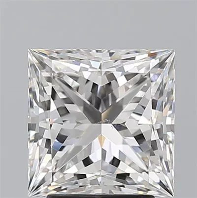 3.25ct G SI1 Rare Carat Ideal Cut Princess Diamond
