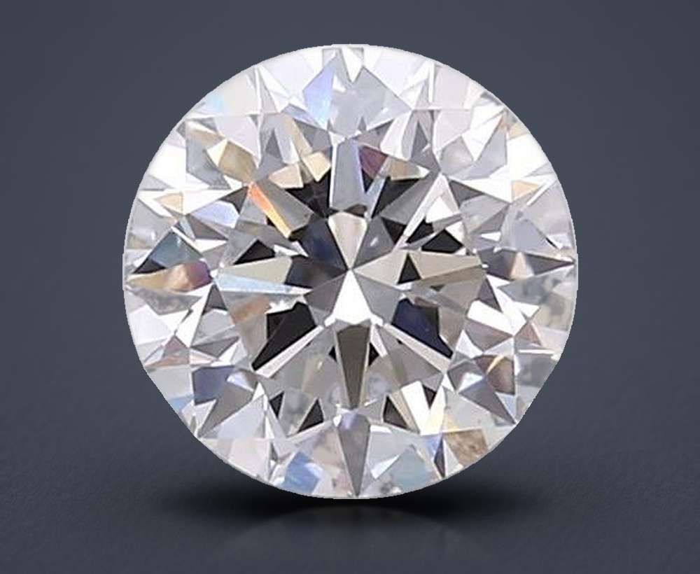 2.06ct H VS1 Ideal Cut Round Lab Grown Diamond