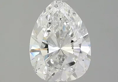 2.36ct F SI2 Very Good Cut Pear Diamond