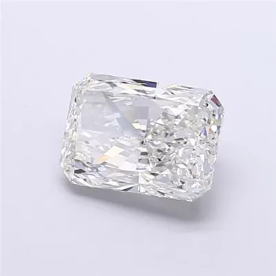 5.05ct F VVS2 Rare Carat Ideal Cut Radiant Lab Grown Diamond