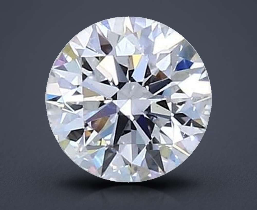 0.70ct D VS2 Rare Carat Ideal Cut Round Diamond