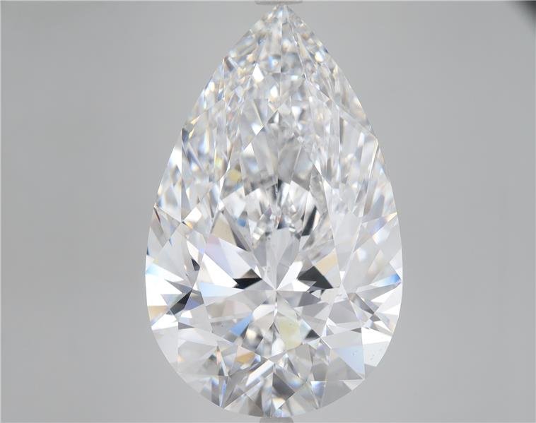 22.47ct E VS1 Rare Carat Ideal Cut Pear Lab Grown Diamond