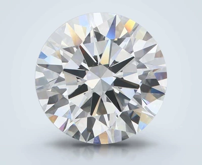6.07ct F VVS2 Rare Carat Ideal Cut Round Lab Grown Diamond