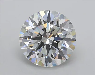 5.02ct E VVS2 Rare Carat Ideal Cut Round Lab Grown Diamond