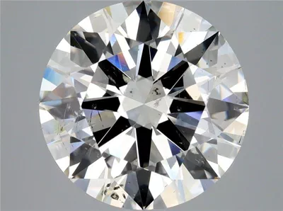 4.10ct I SI2 Excellent Cut Round Diamond