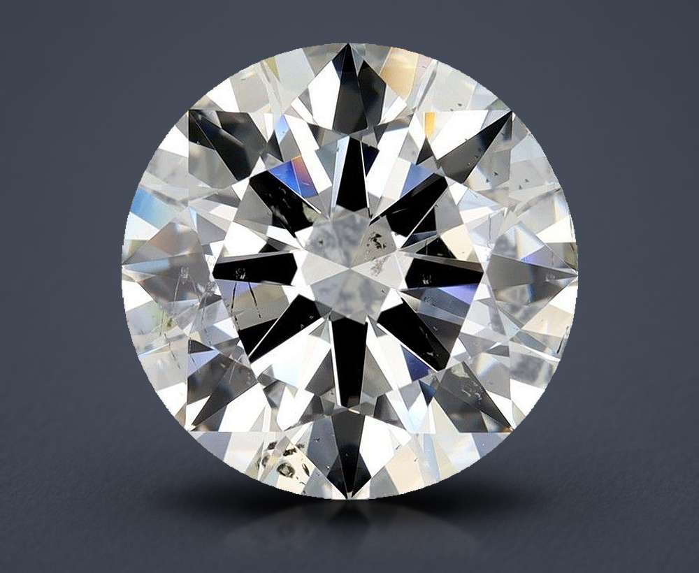 4.10ct I SI2 Excellent Cut Round Diamond