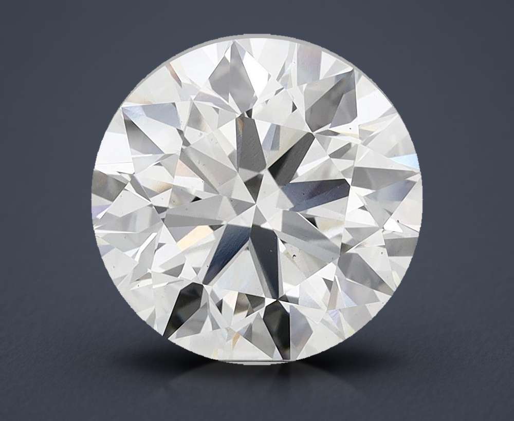 7.04ct G VS2 Rare Carat Ideal Cut Round Lab Grown Diamond