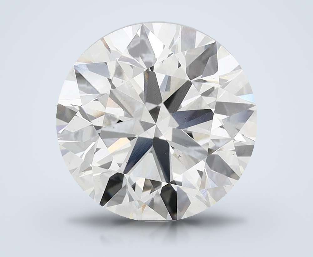 7.04ct G VS2 Rare Carat Ideal Cut Round Lab Grown Diamond