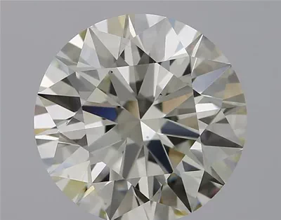 3.08ct J VS2 Rare Carat Ideal Cut Round Diamond