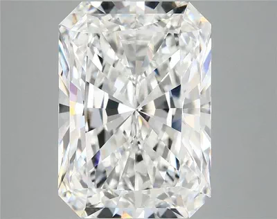 8.45ct F VVS2 Rare Carat Ideal Cut Radiant Lab Grown Diamond
