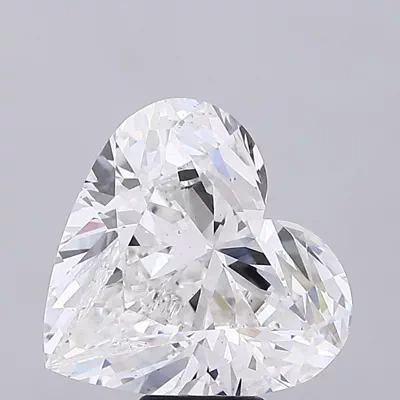10.04ct F VS2 Rare Carat Ideal Cut Heart Lab Grown Diamond