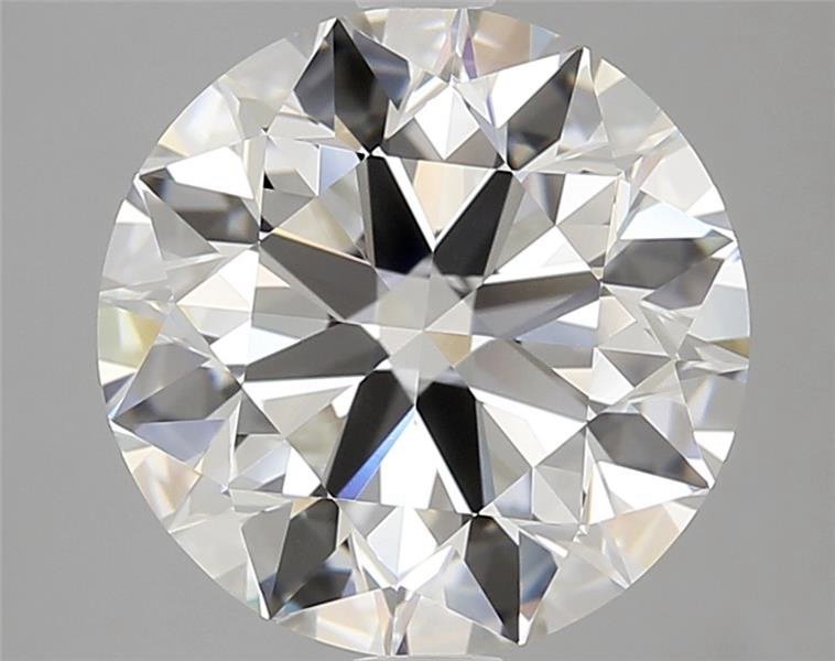 4.02ct F VVS2 Excellent Cut Round Diamond