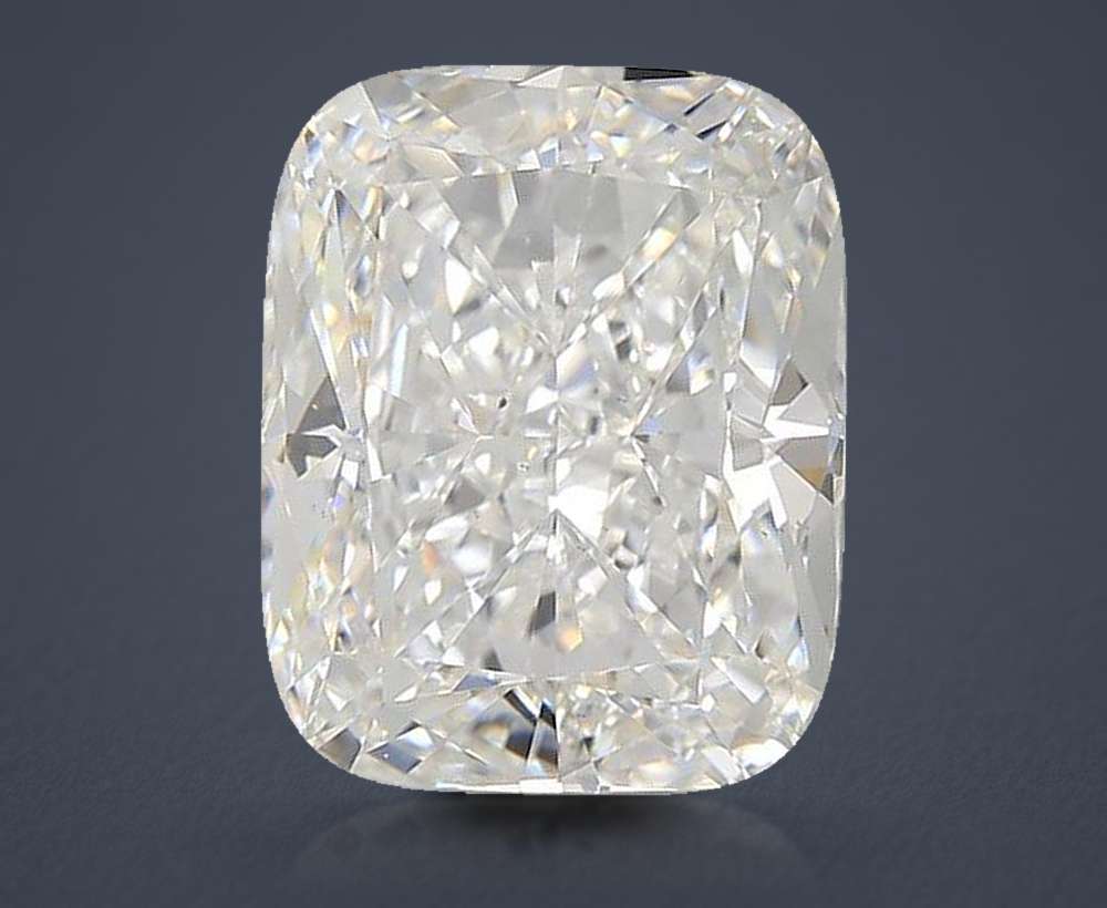 10.06ct F VS2 Rare Carat Ideal Cut Cushion Lab Grown Diamond