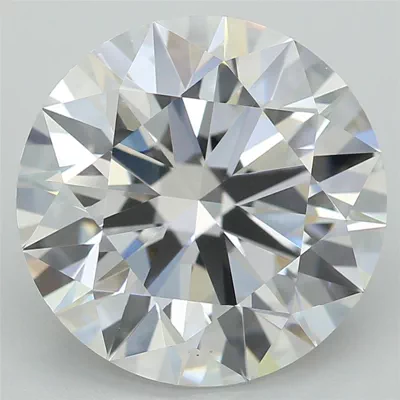 4.08ct E VS1 Rare Carat Ideal Cut Round Lab Grown Diamond