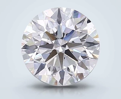 2.59ct F VS2 Rare Carat Ideal Cut Round Lab Grown Diamond