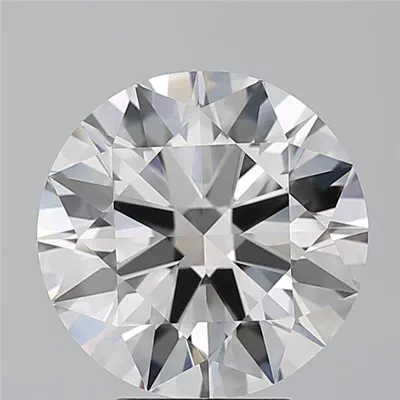5.13ct G VVS2 Rare Carat Ideal Cut Round Diamond