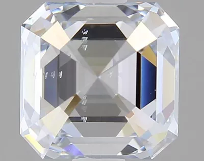 1.05ct G VS2 Rare Carat Ideal Cut Asscher Lab Grown Diamond