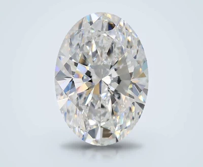 2.09ct D VVS2 Rare Carat Ideal Cut Oval Lab Grown Diamond