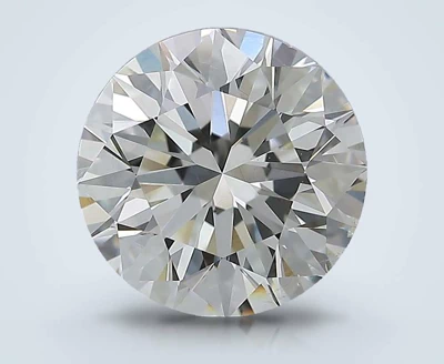 4.01ct J SI1 Rare Carat Ideal Cut Round Diamond