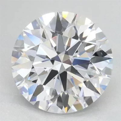 2.56ct D VVS1 Rare Carat Ideal Cut Round Lab Grown Diamond