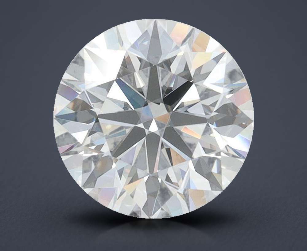 2.42ct D VVS1 Rare Carat Ideal Cut Round Lab Grown Diamond