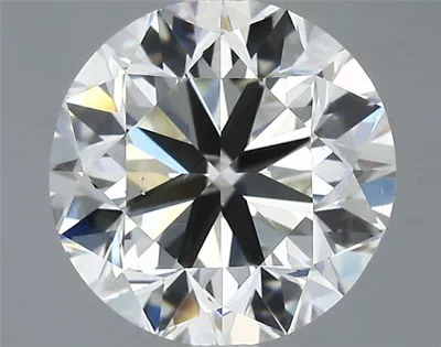 3.00ct K SI1 Very Good Cut Round Diamond