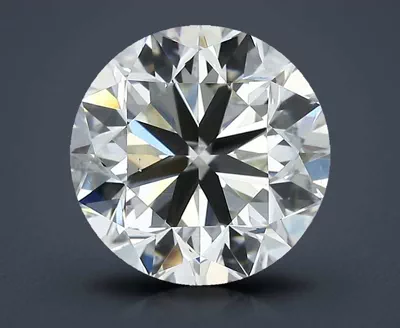 3.00ct K SI1 Very Good Cut Round Diamond