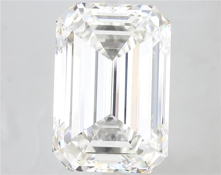15.44ct F VVS2 Rare Carat Ideal Cut Emerald Lab Grown Diamond