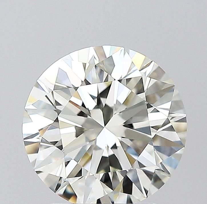 2.50ct J VVS1 Rare Carat Ideal Cut Round Diamond