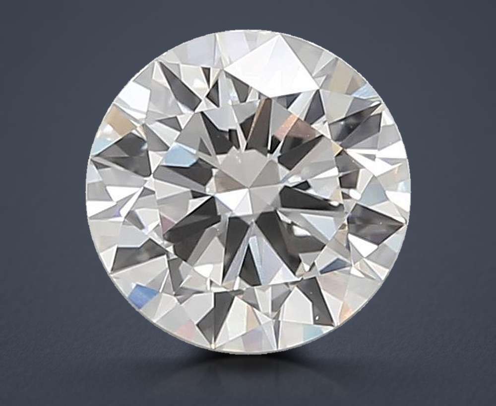 4.03ct F VVS1 Rare Carat Ideal Cut Round Lab Grown Diamond