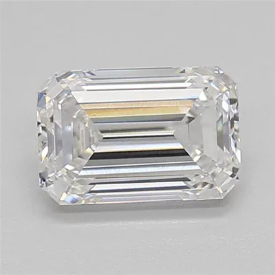 1.38ct E VS1 Rare Carat Ideal Cut Emerald Lab Grown Diamond