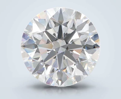 5.01ct D FL Rare Carat Ideal Cut Round Lab Grown Diamond