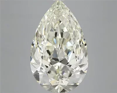 5.07ct J VVS1 Rare Carat Ideal Cut Pear Diamond